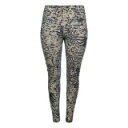 アディダス Adidas 【 Yoga Leggings Womens Women Blue 】 レギンス・タイツ レディース スポーツ アウトドア ヨガ ピラ...