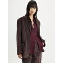 リーバイス Levis 【 Drama Club Xl Blazer Chocolate Women Chocolate Plum 】 クラブ ブレイザー レデ...