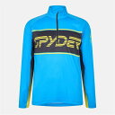 スパイダー Spyder 【 Paramount Half Zip Fleece Top Men Aether Blue 】 ハーフ フリース スポーツ アウト...