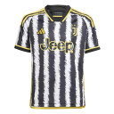 アディダス Adidas 【 Juventus Home Shirt 2023 2024 Juniors Kids Black/White 】 スポーツ アウト...