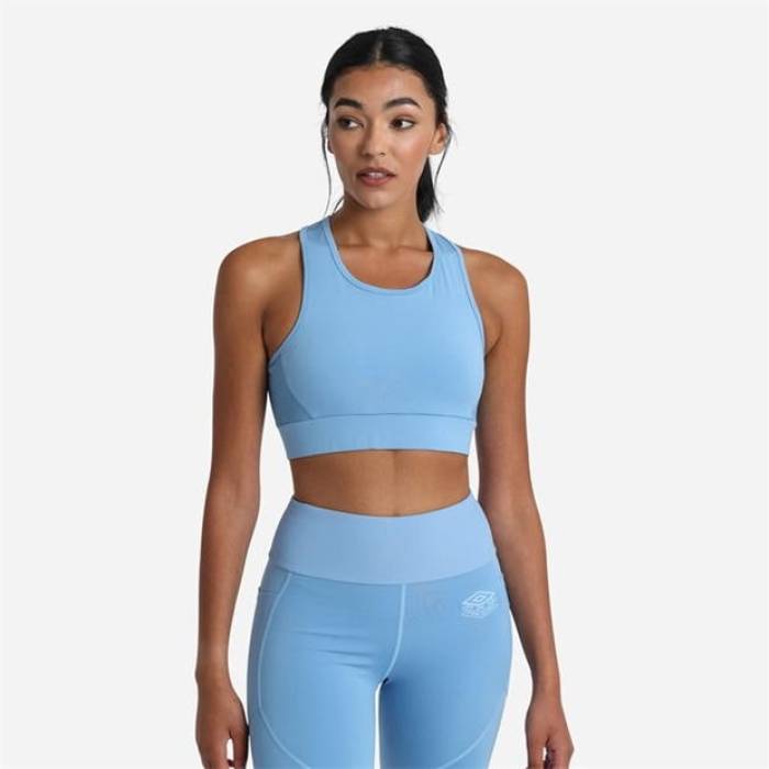 ֥ Umbro  Pro Train Medium Impact Sports Bra Womens Women Allure  ...