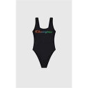 チャンピオン Champion 【 Multicoloured Swimsuit Women Black 】 水着 レディースファッション 水着 レディース 黒色 ブラック(4)