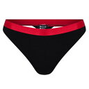 ニッチェ Nicce 【 Thong Women Black/Red 】 レディースファッション 水着 レディース 黒色 ブラック Red 赤・レッド