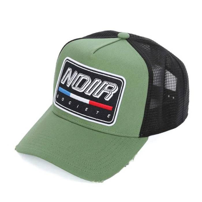 Societe Noir  Paris Trucker Cap Mens Kids Green/Black  ȥå å ˹...