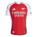 アディダス Adidas 【 Arsenal Home Shirt Authentic 2024 2025 Adults Men 】 オーセンティック スポーツ...