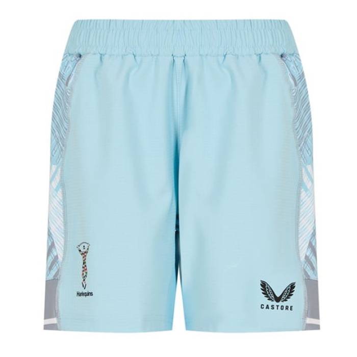 Castore 【 Harl A Short Jn99 Kids Blue 】 スポーツ アウトドア ラグビー ウェア ハーフパンツ ショートパンツ ジュニア キッズ 青色 ブルー