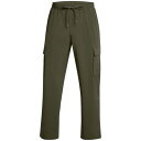 アンダーアーマー Under Armour 【 Armour Ua Vibe Woven Cargo Pants Tracksuit Bottom Mens Men Marine Green 】 バイブ Woven ウーブン カーゴ ズボン ボトムス メンズ スポーツ アウトドア フィットネス トレーニン(4)