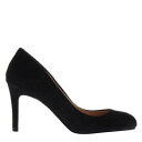 Linea 【 Stiletto Almond Shoes Women Black Suede 】 シューズ 運動靴 靴 レディース靴 その他 レディース 黒色 ブラック スエード・スウェード(4)