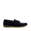 デューンロンドン Dune London 【 Bart Loafers Men Navy Suede 】 ローファー 靴 メンズ靴 ローファー メンズ 紺色 ネ...