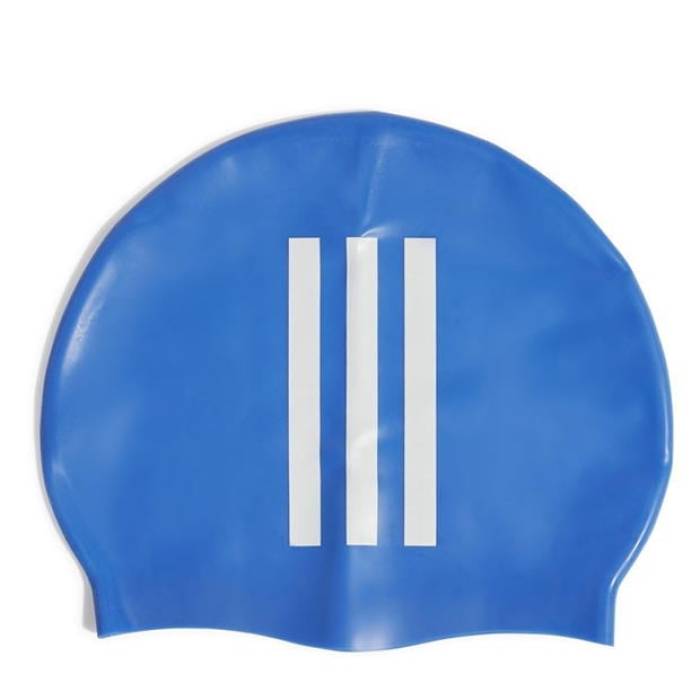 アディダス Adidas 【 3-Stripes Swim Cap Childrens Unisex Bright Royal 】 キャップ 帽子 スポーツ アウトドア 水泳 スイムキャップ 水泳帽 ユニセックス