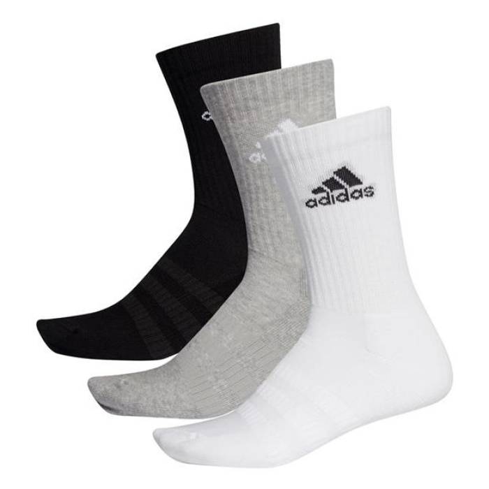 ǥ Adidas  Cushioned Crew Socks 3 Pack Men Meggreyhtr  롼 å...