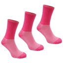 Karrimor 【 Heavyweight Boot Socks 3 Pack Women Pink 】 ブーツ ソックス・靴下 スポーツ アウトドア アウトドア ウェア レディースウェア アウター レディース pink ピンク