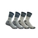Gelert 【 4Pk Crw Socks Ladies Women Assorted 】 ソックス・靴下 インナー 下着 ナイトウェア レディース 靴下 レッグウェア 靴下 レディース(4)