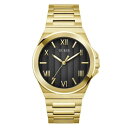 ゲス Guess 【 Vinyl Watch Unisex Gold/Black 】 ビニール Watch ウォッチ・時計 腕時計 男女兼用腕時計 ユニセックス...