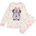 Character 【 Girls Fleece Pyjama Set Kids Minnie Mouse 】 フリース パジャマ キッズ ベビー マタニティ ...