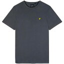 Lyle And Scott 【 Logo T Shirt Men Gunmetal W635 】 ロゴ メンズファッション トップス Tシャツ カットソー メ...