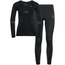 Odlo 【 Performance Baselayer Set Ladies Women 】 パフォーマンス スポーツ アウトドア ウインタースポーツ スキー...