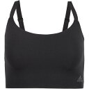 アディダス Adidas 【 Active Micro Flex Scoop Lounge Bra Women Black 】 Micro ミクロ インナー 下着 ナイトウェア レディース インナー 下着 ランジェリー ブラジャー レディース 黒色 ブラック