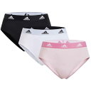 アディダス Adidas 【 3-Pack Active Comfort Cotton Brief Women Assorted 】 3個入 インナー 下着 ナ...