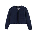Be You 【 Younger Girl Crochet Knitted Caridgan Kids 】 キッズ ベビー マタニティ キッズファッション トッ...