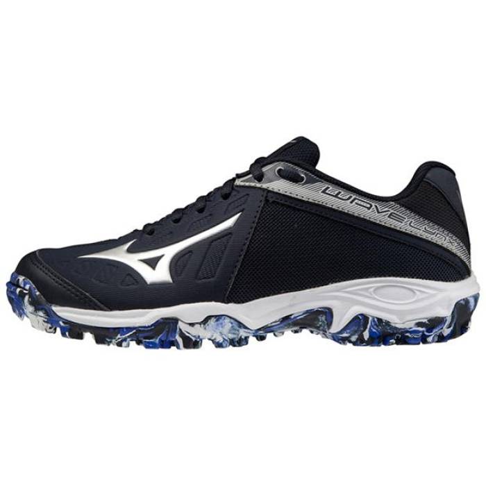 ミズノ Mizuno 【 Wave Lynx Mens Hockey Trainers Men Black/Silver 】 Wave ウェーブ・ウェイブ メン...