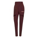 アディダス Adidas 【 Terrex Zupahike Hiking Trousers Womens Women Shadow Red 】 レディース ス...