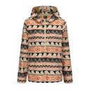 Gelert 【 Quarter Zip Fleece Top Ladies Women Cream Aop 】 フリース スポーツ アウトドア アウトドア ウ...