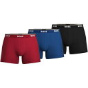 ボス Boss 【 3-Pack Boxer Shorts Men 】 3個入 ショーツ インナー 下着 ナイトウェア メンズ インナー 下着 ボクサーパンツ ...