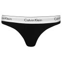 カルバンクライン Calvin Klein 【 Thong Women Black 】 インナー 下着 ナイトウェア レディース インナー 下着 ランジェリー ショーツ Tバック Gストリング レディース 黒色 ブラック