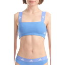 アディダス Adidas 【 Ribbed Bandeau Womens Women Blue Fusion 】 レディース インナー 下着 ナイトウェア レディース インナー 下着 ランジェリー ブラジャー レディース 青色 ブルー Fusion フュージョン
