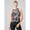 Casall 【 Sheer Tank Top Womens Women Halo Print 】 タンクトップ レディース スポーツ アウトドア フィットネス...