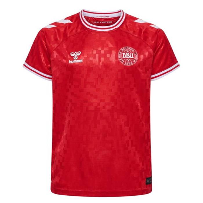 ヒュンメル Hummel 【 Denmark Home Shirt 2024 Juniors Kids 】 スポーツ アウトドア サッカー フットサル キッズ ジュニア用ウェア その他 ジュニア キッズ