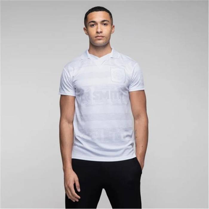 Team 【 Celtic '96 Retro Whiteout Shirt Adults Men White 】 レトロ スポーツ アウトドア サッカー フッ...
