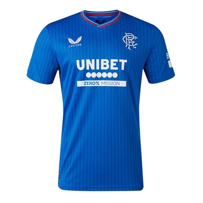 Castore 【 Rangers Home Shirt 2023 2024 Adults Men Blue 】 レンジャース スポーツ アウトドア サッカー ...