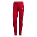 アディダス Adidas Originals 【 3 Strp Tight Ld99 Women Red 】 インナー 下着 ナイトウェア レディース 靴下 レッグウェア スパッツ レギンス レディース Red 赤・レッド