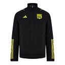 アディダス Adidas 【 Olympique Lyonnais Presentation Jacket 2023 2024 Adults Men 】 Jac...