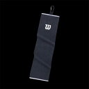 ウィルソン Wilson 【 Microfibre Towel Unisex Black 】 スポーツ アウトドア ゴルフ ラウンド用品 小物 フック付タオル ...