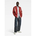 G Star 【 Holiday 89 Gs Loose Knitted Cardigan Men Burnt Red 】 カーディガン メンズファッション ト...