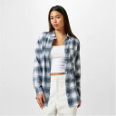 ジャック ウィルス Jack Wills 【 Flannel Shirt Women Storm 】 レディースファッション トップス その他 レディース