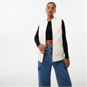 ジャック ウィルス Jack Wills 【 Quilted Gilet Women Cream 】 ジレ レディースファッション トップス ベスト ジレ レデ...