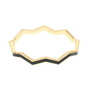 All We Are 【 Oceano Bangle Women Gold T/Black 】 ジュエリー アクセサリー レディースジュエリー アクセサリー バ...