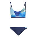 アディダス Adidas 【 Camo Bikini Set Women Blue/Navy 】 カモ柄 スポーツ アウトドア 水泳 競技水着 レディース競技水...