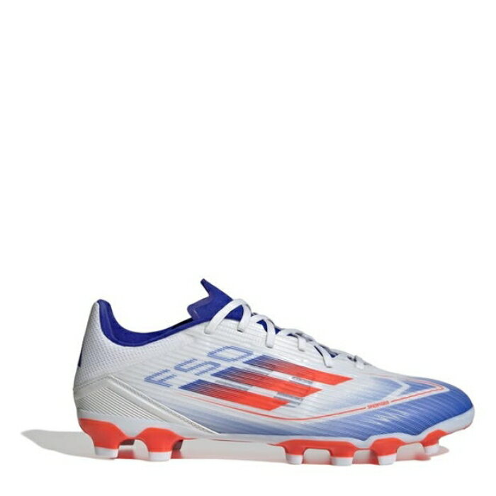 ǥ Adidas  F50 League Multi Ground Football Boots Men White/Red/Bl...