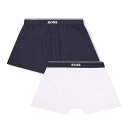 ボス Boss 【 2-Pack Boxers Juniors Kids Navy 849 】 2個入 キッズ ベビー マタニティ キッズファッション インナー...