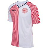 ヒュンメル Hummel 【 Denmark 1986 Retro Away Shirt Adults Men White 】 レトロ スポーツ アウトドア サ...