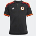 アディダス Adidas 【 Roma Third Shirt 2023 2024 Juniors Kids Black 】 ローマ スポーツ アウトドア サッ...
