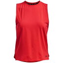 アンダーアーマー Under Armour 【 Rush Tank Top Women Red 】 rush ラッシュ タンクトップ スポーツ アウトドア フィ...