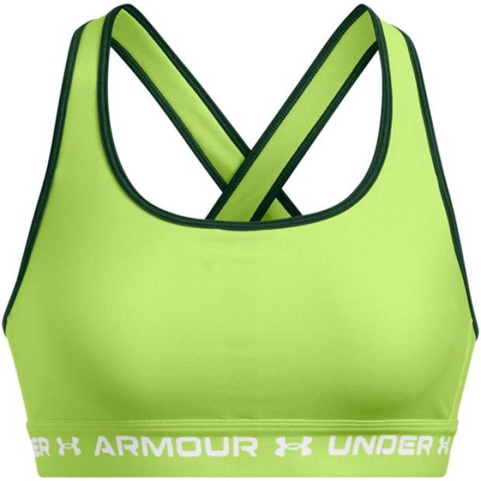 ޡ Under Armour  Crossback Mid Sports Bra Women Green  ߥå ݡ...