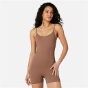 Miso 【 Seamless Short Unitard Womens Women Tan 】 レディース インナー 下着 ナイトウェア レディース インナー 下着 ランジェリー 補正下着 ボディスーツ レディース
