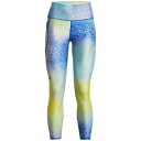 アンダーアーマー Under Armour 【 Heatgear Printed Ankle Leggings Womens Women Halo Grey 】...